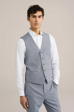 gilet grijsblauw