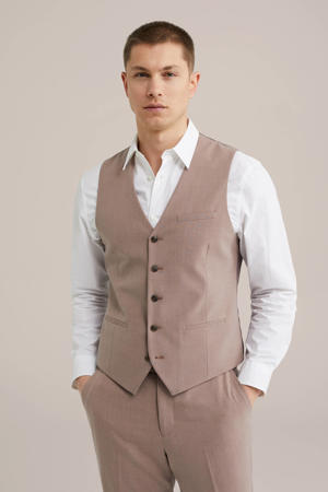 slim fit gilet oudroze