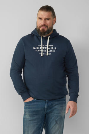 hoodie donkerblauw