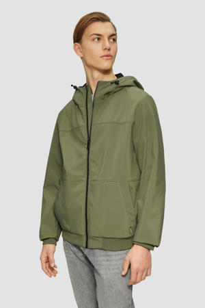 softshell jas groen