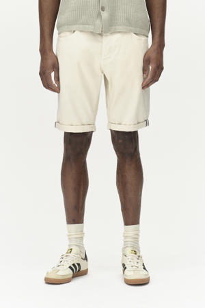 regular denim short ecru
