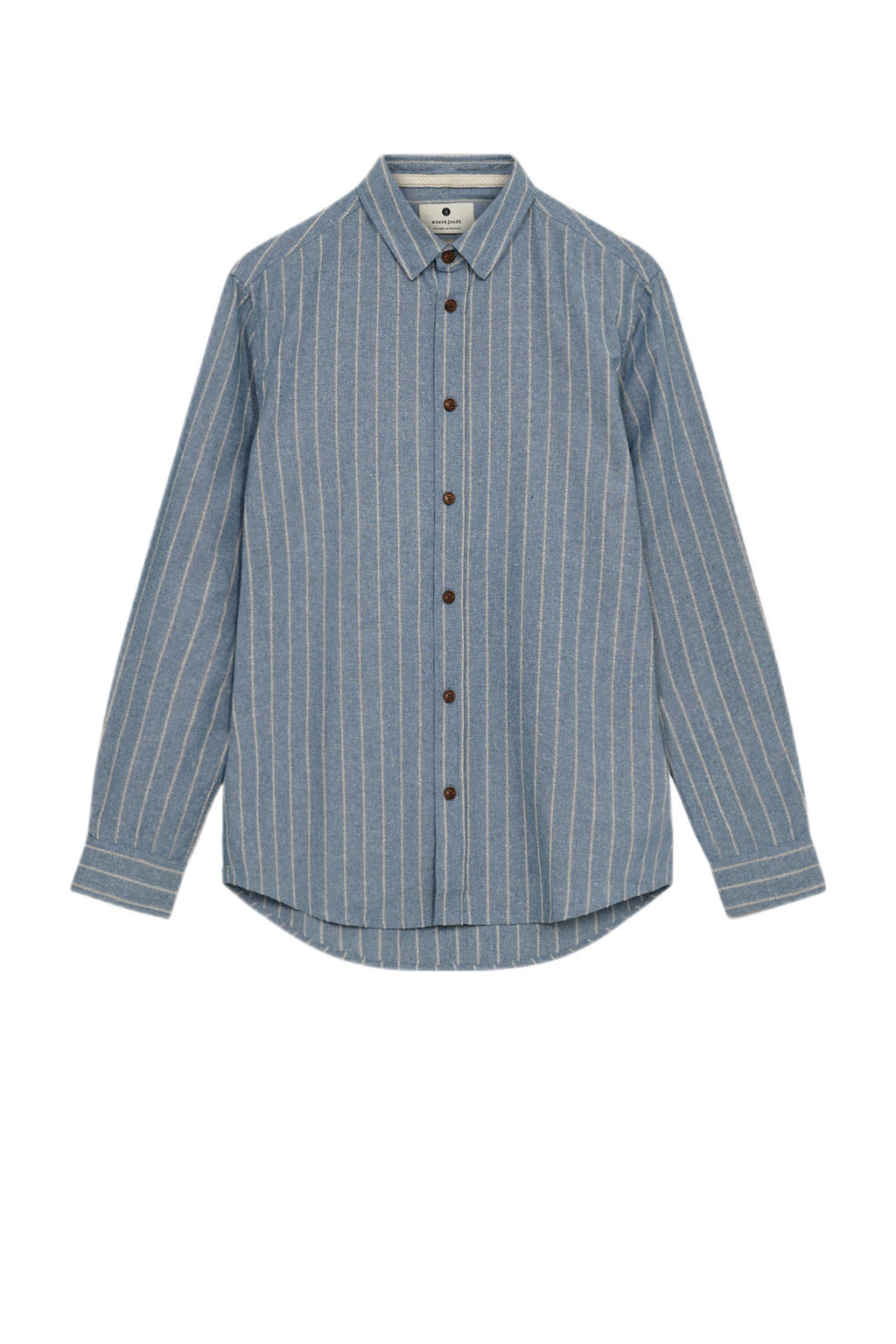 Anerkjendt casual overhemd blauw