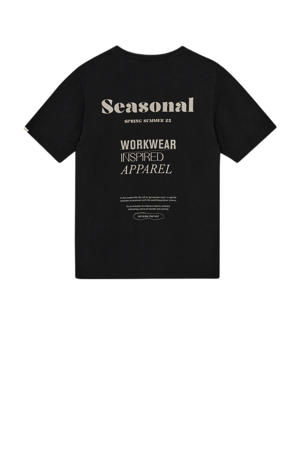 T-shirt zwart