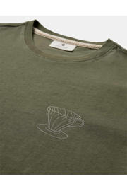 thumbnail: Anerkjendt T-shirt olijfgroen