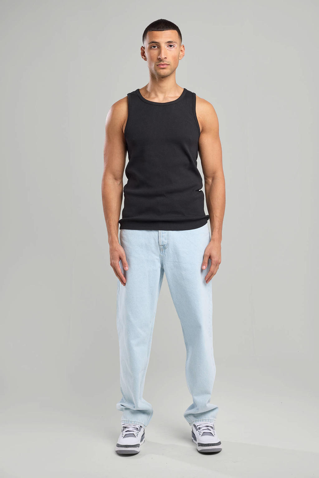America Today Dallas loose fit jeans lichtblauw