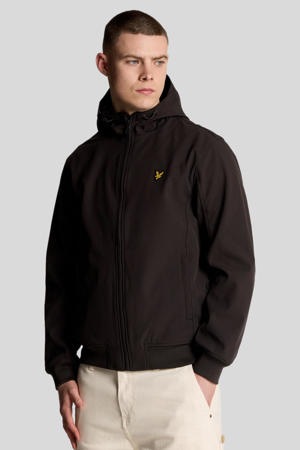 softshell jas donkerbruin