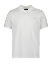 thumbnail: Witte heren Airforce regular polo van katoen met logo dessin, korte mouwen, klassieke kraag en knoopsluiting