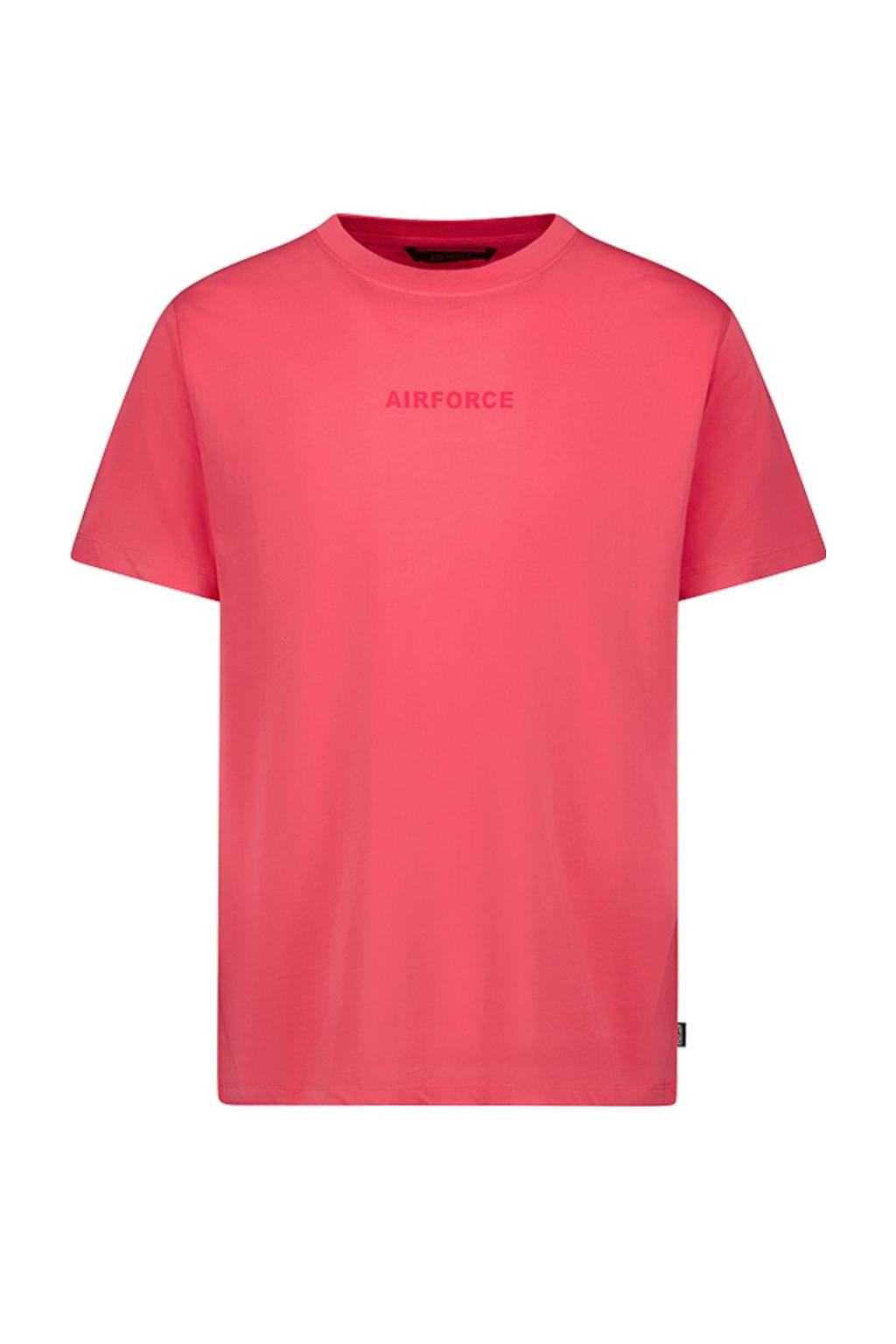 Airforce T-shirt koraalrood