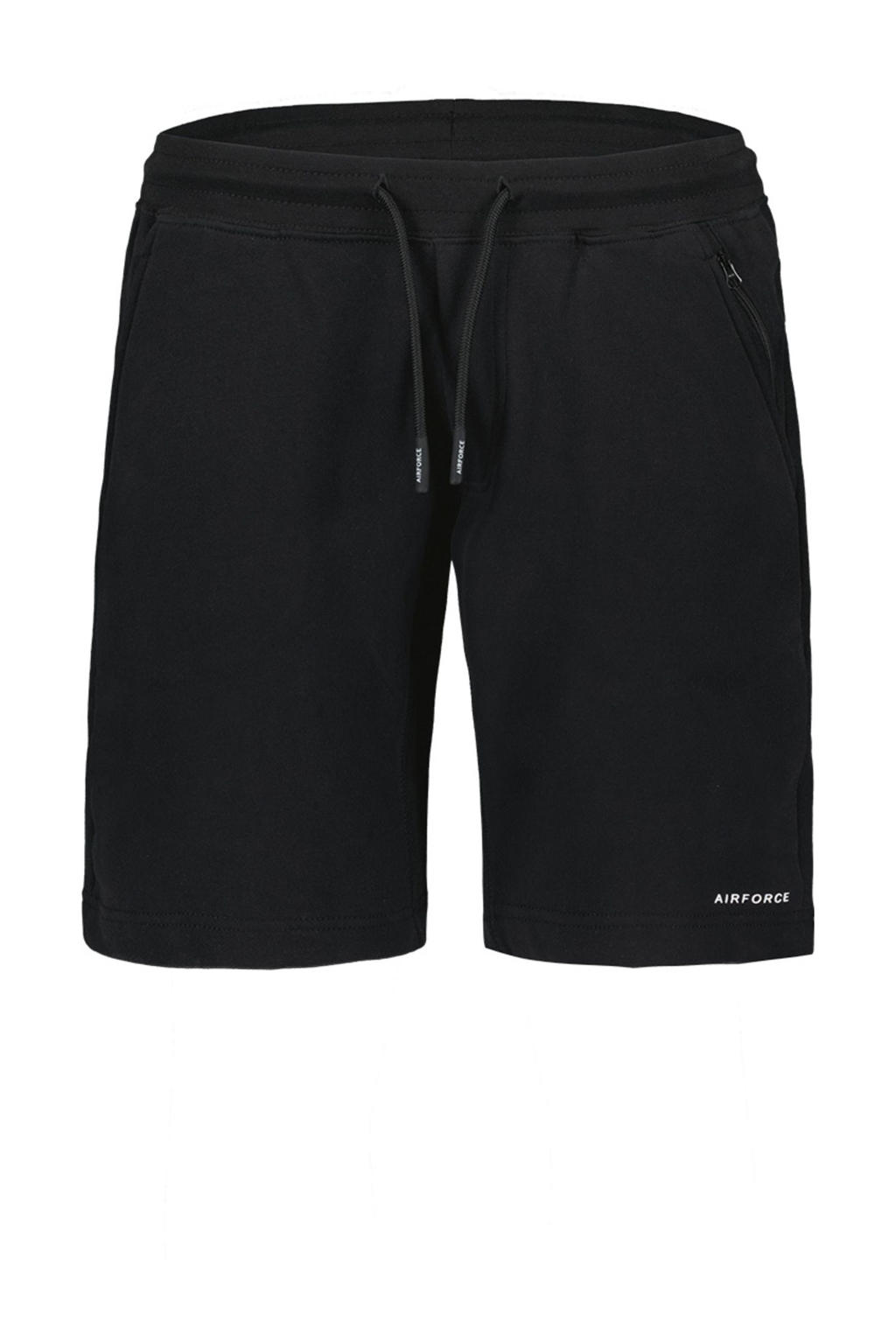 Airforce regular sweatshort zwart