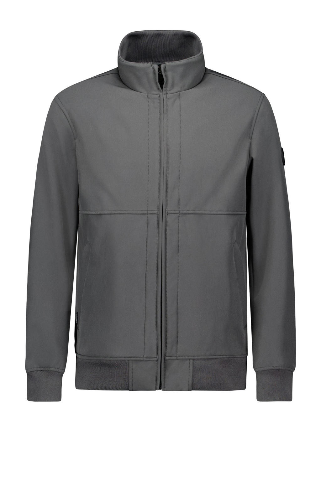 Airforce softshell jas grijs
