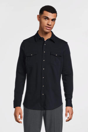 overshirt donkerblauw