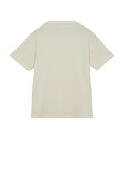 thumbnail: Anerkjendt T-shirt met textuur beige
