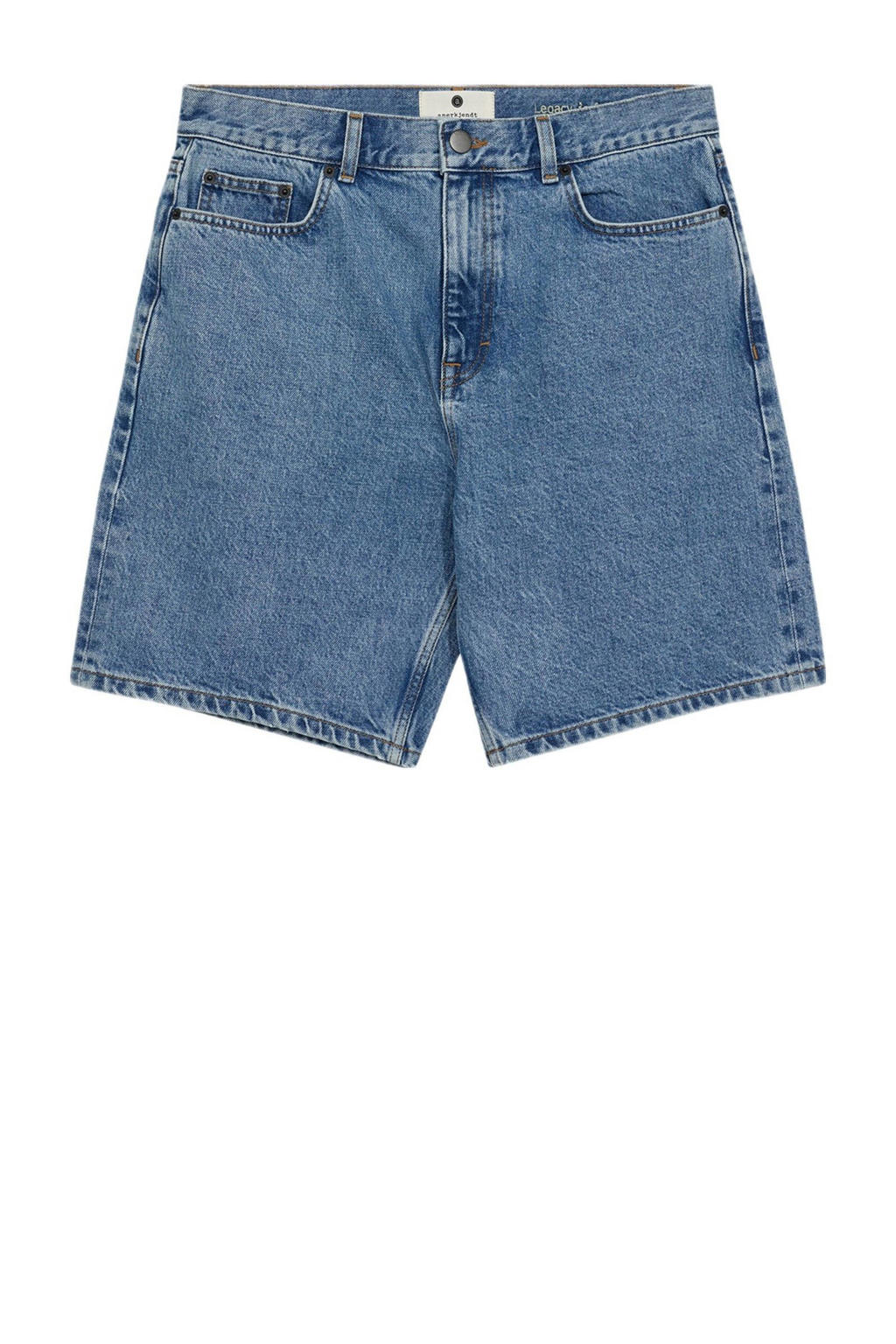 Anerkjendt regular denim short medium blue