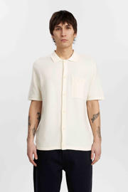thumbnail: Anerkjendt casual overhemd rib gebreid beige