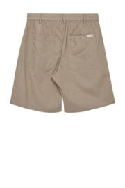 thumbnail: Anerkjendt linnen regular casual short lichtbruin