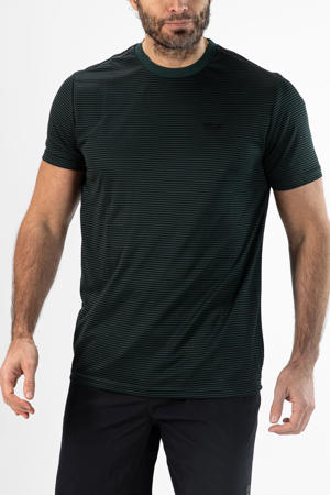sportshirt Tex zwart/groen