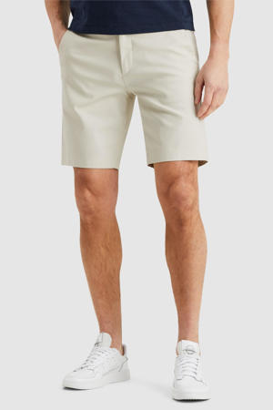 slim chino short ecru