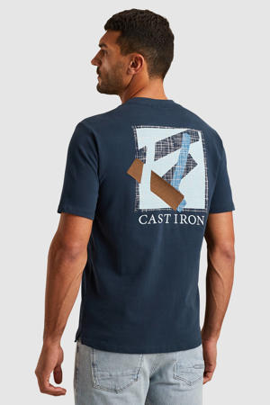 T-shirt donkerblauw
