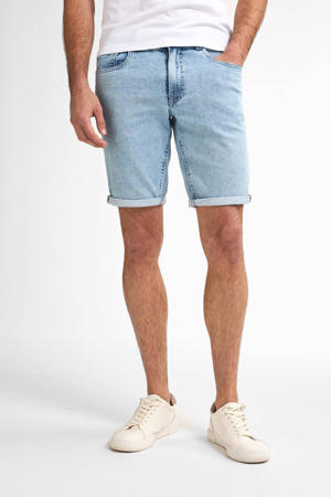 denim regular short blauw