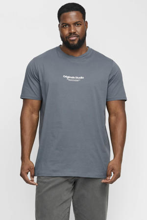 T-shirt grijsgroen