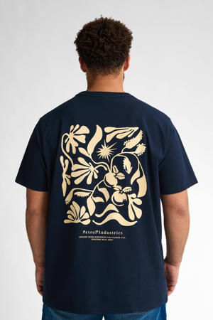 t-shirt donkerblauw