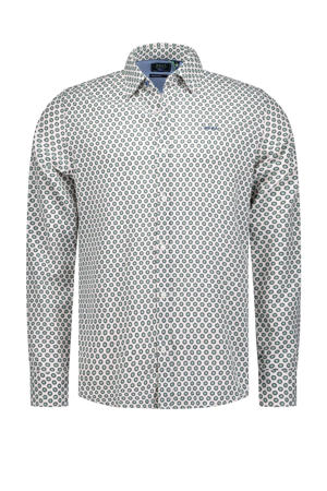 linnen casual overhemd groen