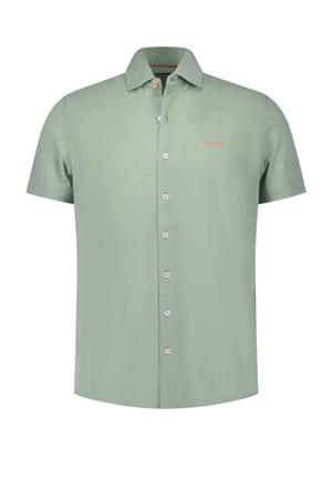 casual overhemd groen