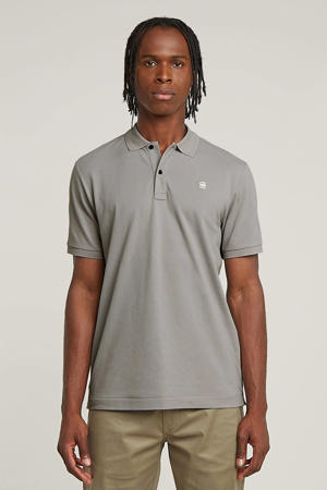 slim polo DUNDA grijs