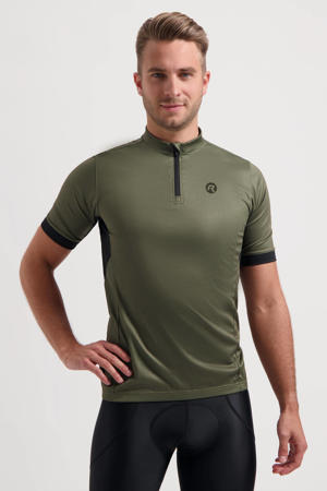 fietsshirt Core olijfgroen