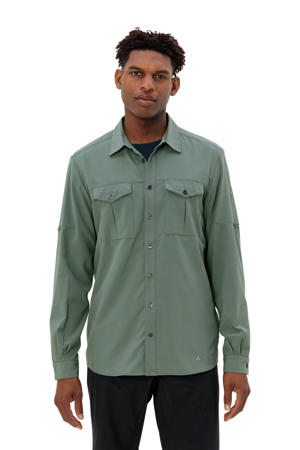 outdoor T-shirt olijfgroen
