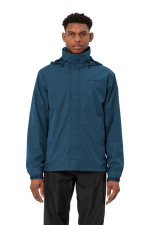 regenjas blauw