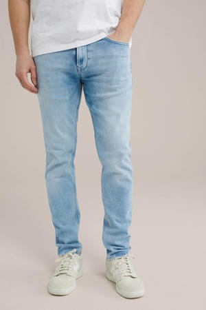 slim fit jeans light blue denim