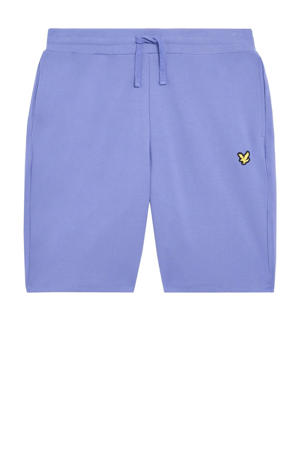 sweatshort blauw/paars