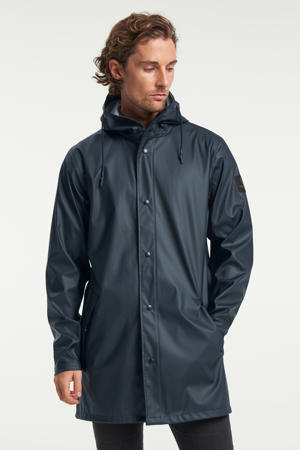 regenjas donkerblauw