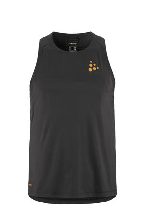   sportsinglet zwart/oranje