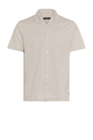 regular fit overhemd beige