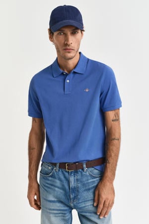 regular polo blauw