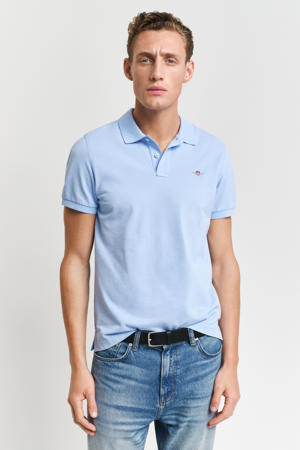 regular polo lichtblauw