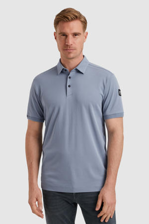 regular polo blauw