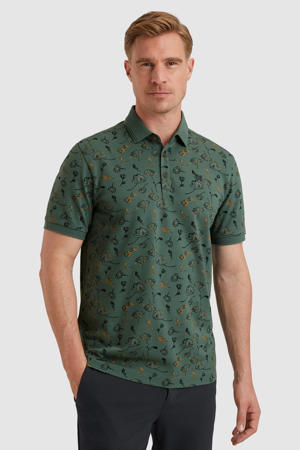 regular polo donkergroen