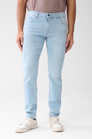 slim fit L34 jeans lichtblauw