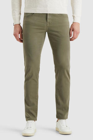 slim casual broek V850 RIDER groen