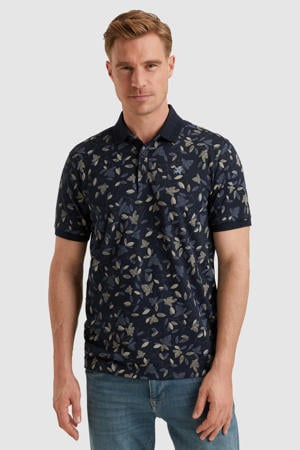 regular polo donkerblauw