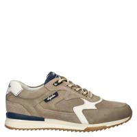 thumbnail: Beige heren Australian Bakersville suède sneakers met veters