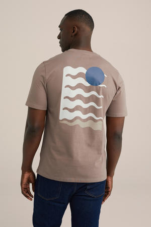 T-shirt bruin