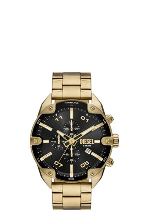 horloge DZ4678 Spiked goudkleurig