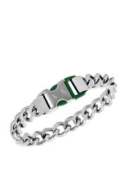 thumbnail: Armani Exchange armband AXG0154040 Logo zilverkleurig
