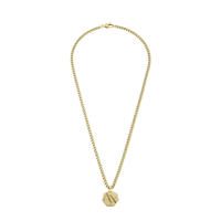 thumbnail: Armani Exchange ketting AXG0152710 Logo goudkleurig