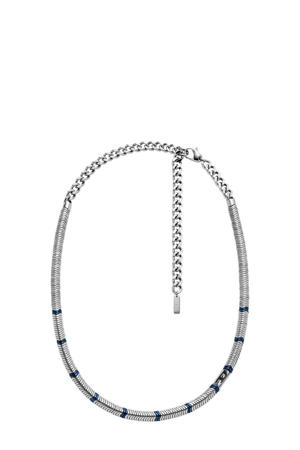 ketting DX1576931 D Logo zilverkleurig