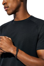 thumbnail: Armani Exchange armband AXG0156001 Logo zwart